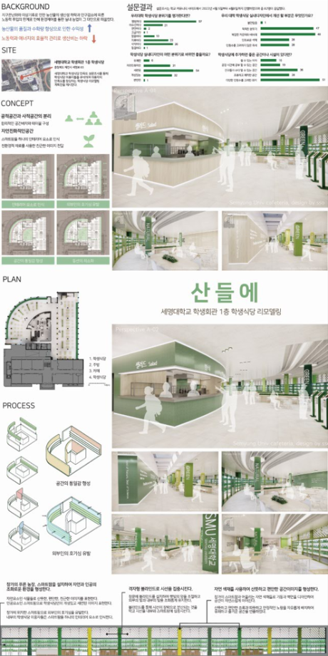 제 24회 실내디자인학과 졸업작품 [심승옥-산들에]