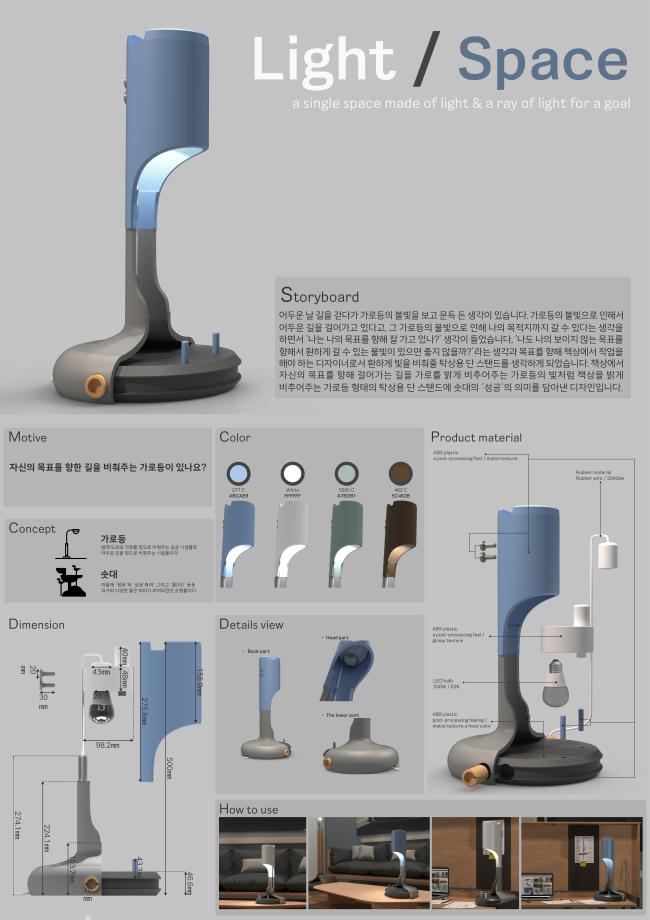 [제품디자인] 2024년 4학년  졸업작품 판넬